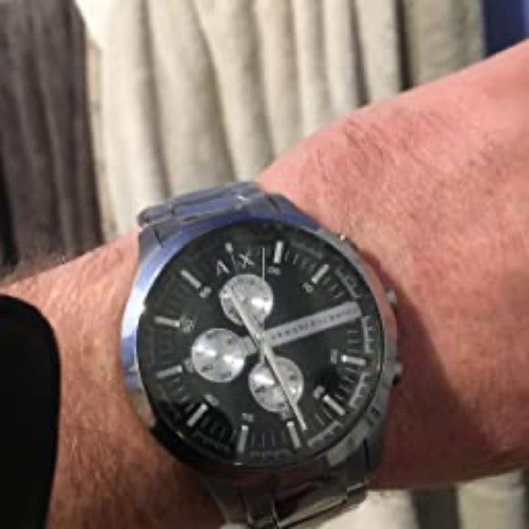 Armani Exchange Other - AX ARMANI EXCHANGE Men's Stainless Steel Watch (Model: AX2152) Black Silver